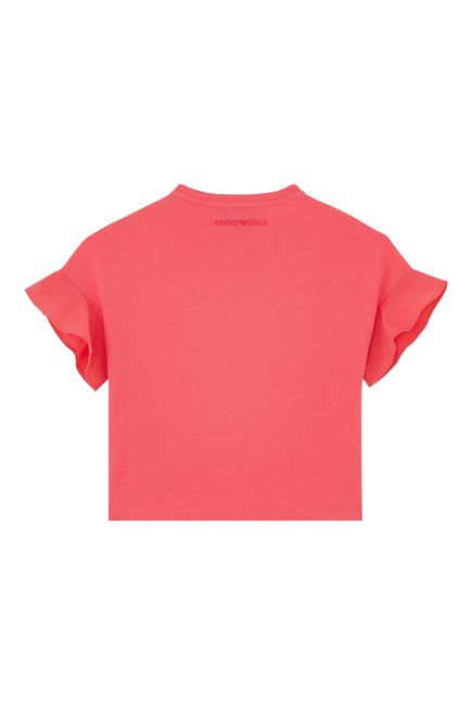 Kids Ruffle Sleeve T-Shirt